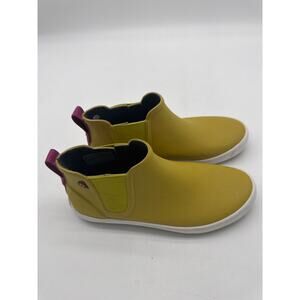 Bogs‎ Women's Kicker Rain Chelea Waterproof Boot Yellow/White/Purple Size 7
